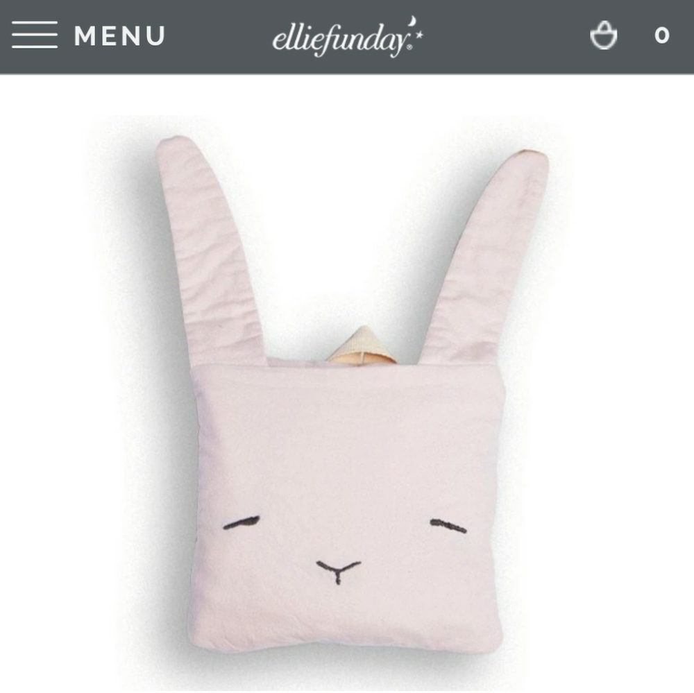 Ellie funday Amelia the Bunny Nomad Travel Blanket